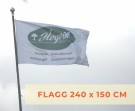 Flagg 240 x 150 cm - 6-pakning thumbnail
