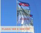 Flagg 100 x 300 cm - 6-pakning thumbnail