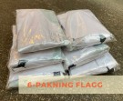 Flagg 240 x 150 cm - 6-pakning thumbnail