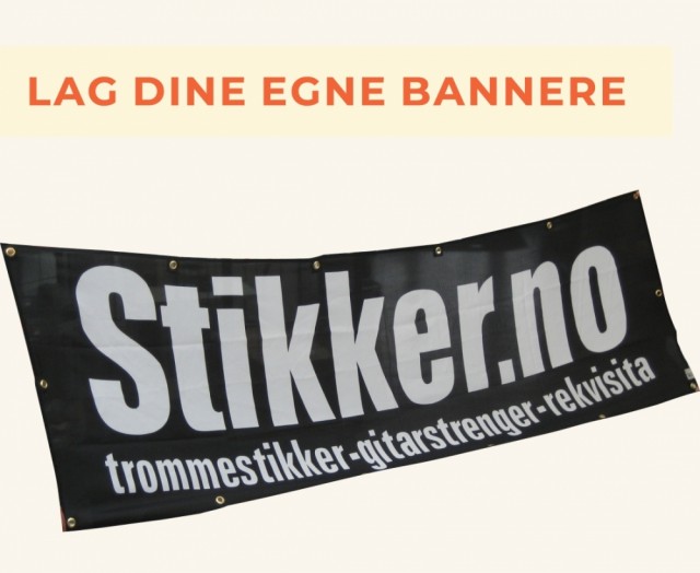 God reklame med egne bannere!