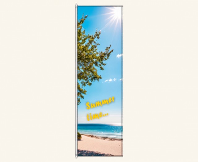 Summer time sommerflagg fra Vestflagg