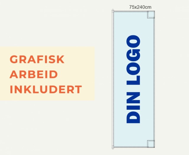 Når du har bestilt lager vi designet for deg. 